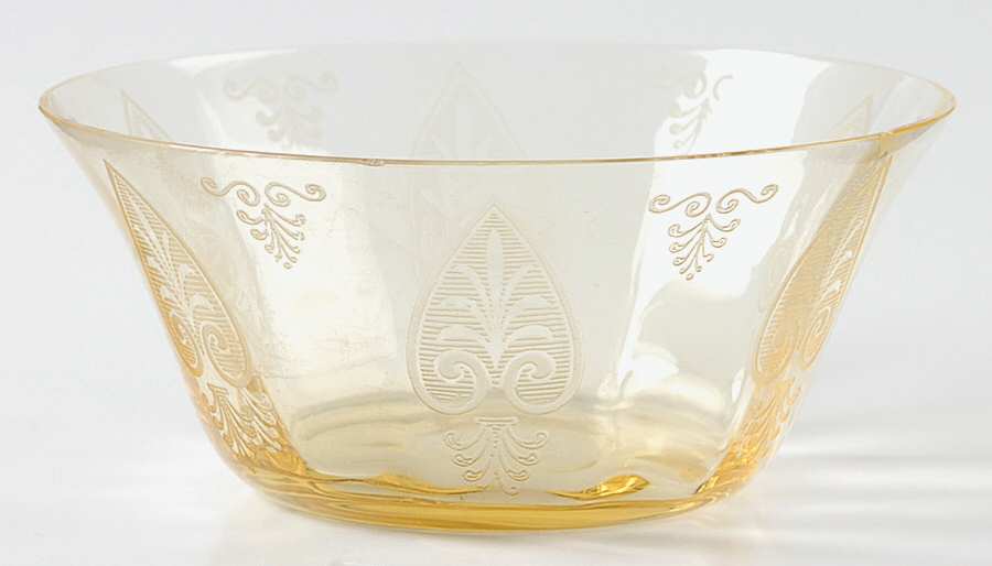 Trojan Topaz Finger Bowl by Fostoria-1