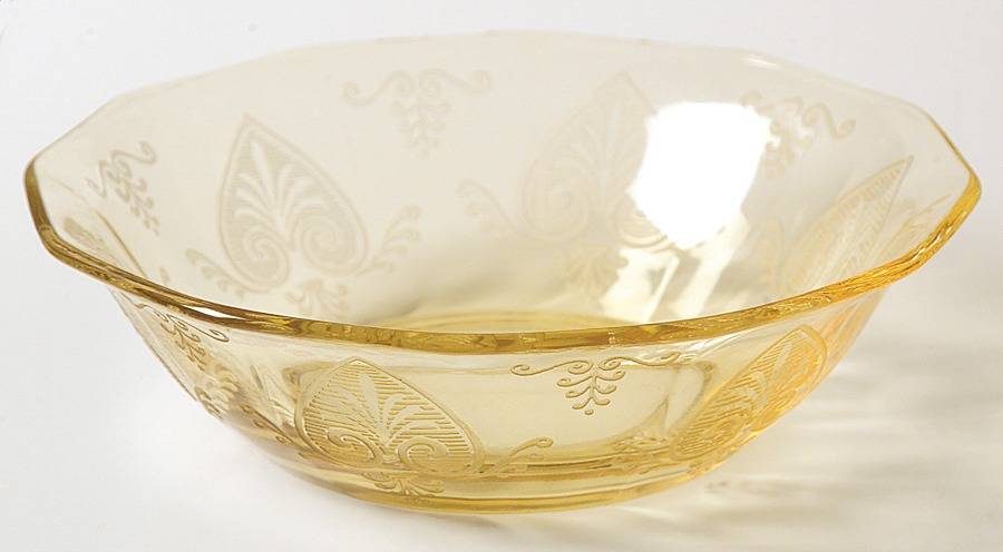 Trojan Topaz Small Fruit Dessert Bowl by Fostoria-1