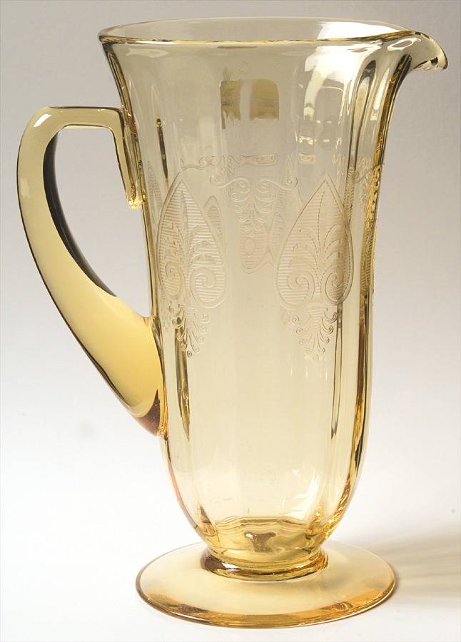 Trojan Topaz 48 Oz Jug by Fostoria-1
