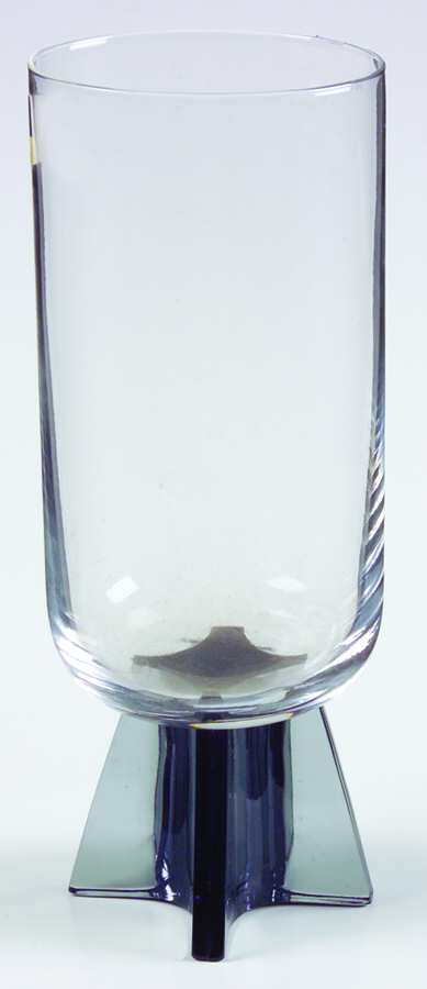 Venture (Clear, Grey Base) Water Goblet by Fostoria-1
