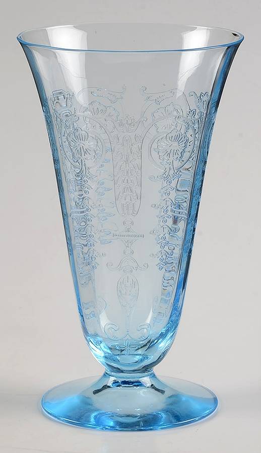 Vernon Blue (Azure) Iced Tea by Fostoria-1