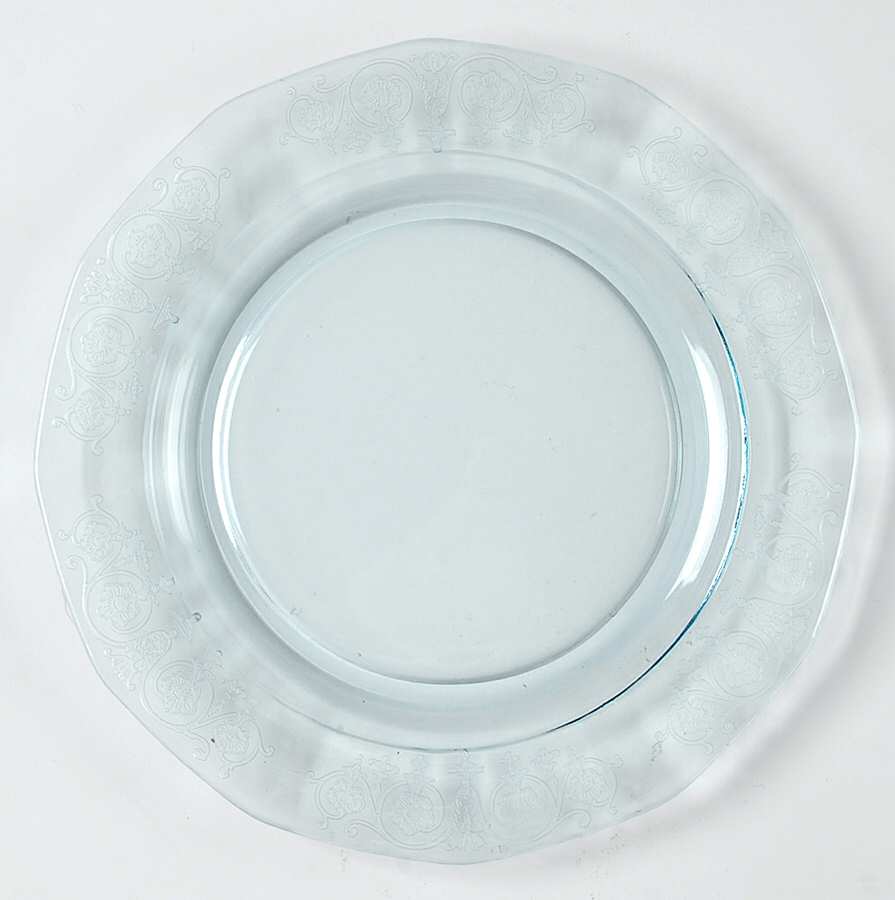 Vernon Blue (Azure) 7" Salad Plate by Fostoria-1