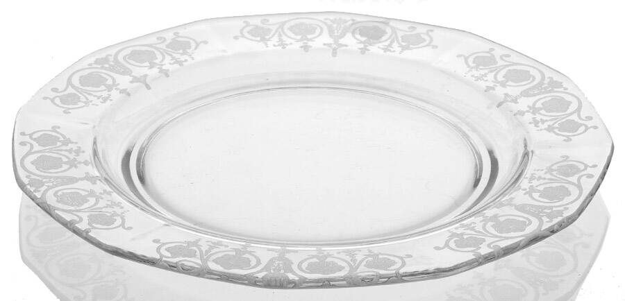 Vernon Clear 7" Salad Plate by Fostoria-1