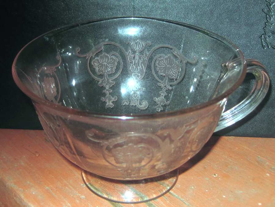 Vernon Clear Footed Cup by Fostoria-1