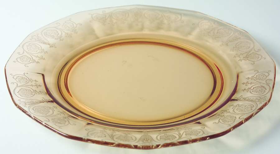 Vernon Amber Dinner Plate by Fostoria-1