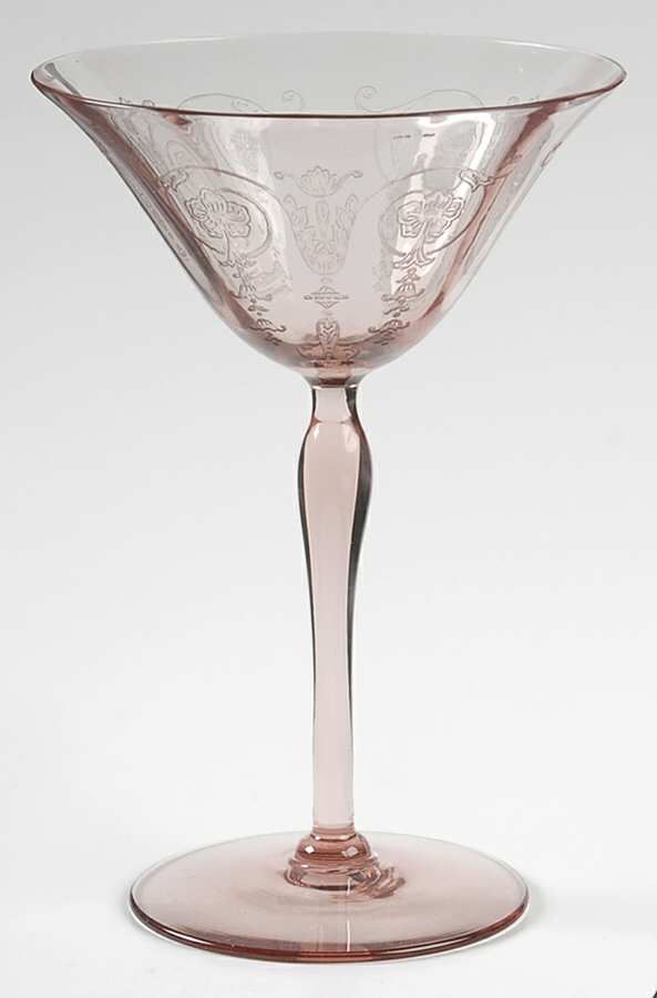 Vernon Lavender (Orchid) Champagne/Tall Sherbet by Fostoria-1