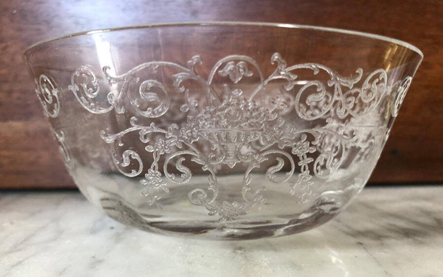 Verona Clear Finger Bowl by Fostoria-1