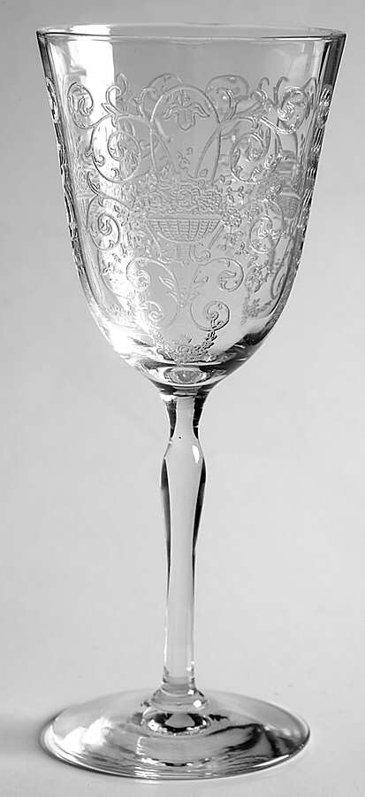 Verona Clear Wine Glass by Fostoria-1