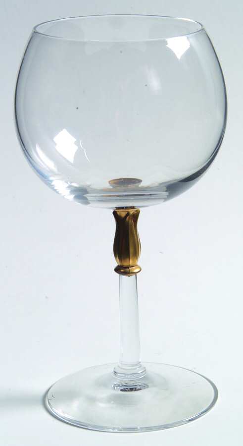 Versailles Clear (Gold Accent) Claret Wine by Fostoria-1