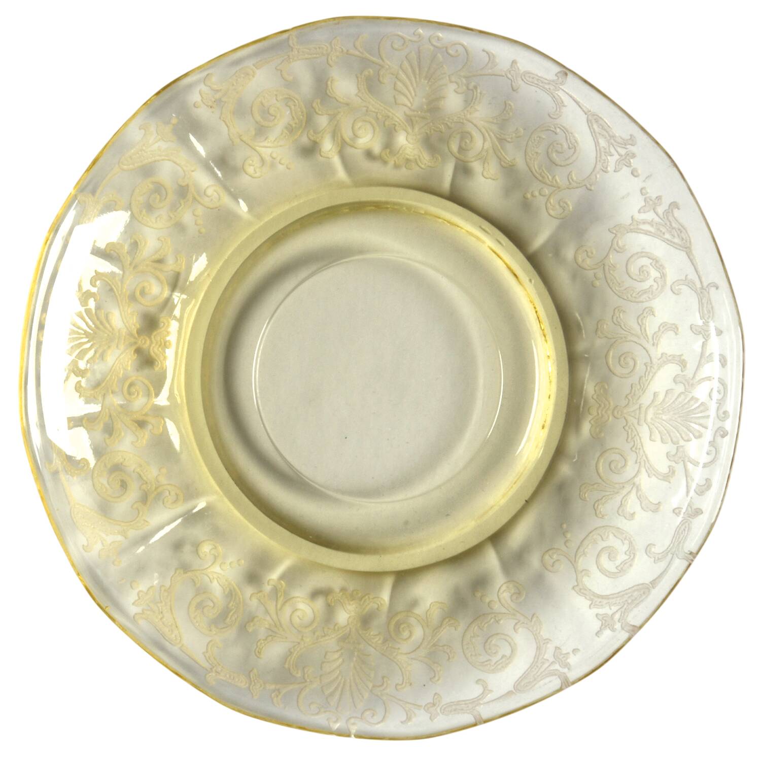 Versailles Topaz (No Trim) Saucer Only by Fostoria-1