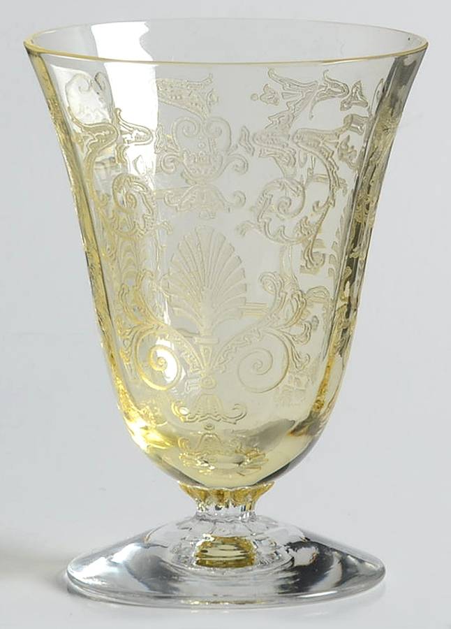 Versailles Topaz (No Trim) Whiskey Glass by Fostoria-1
