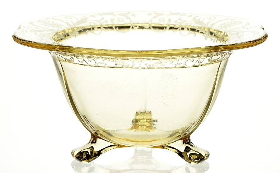 Versailles Topaz (No Trim) Candy Dish No Lid by Fostoria-1