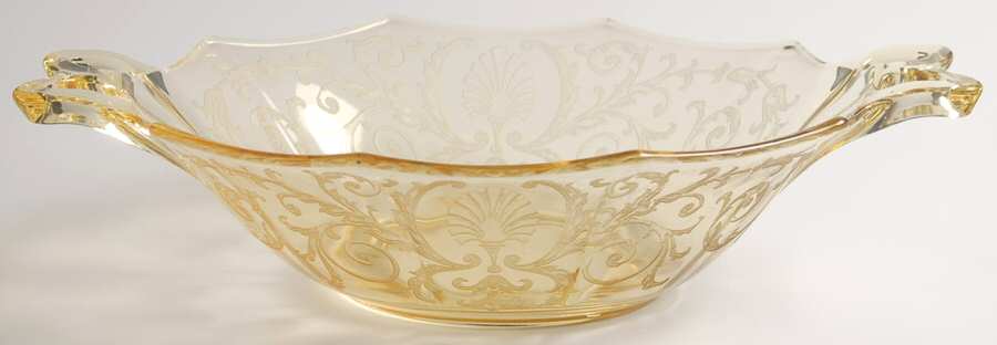 Versailles Topaz (No Trim) Large Dessert Bowl by Fostoria-1