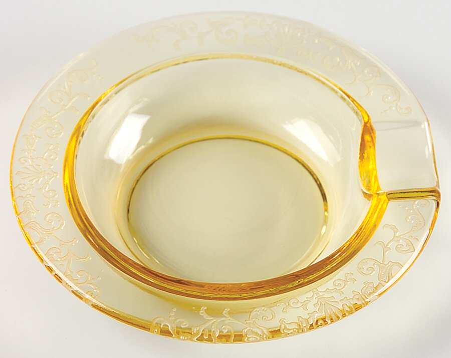 Versailles Topaz (No Trim) 3" Ashtray by Fostoria-1