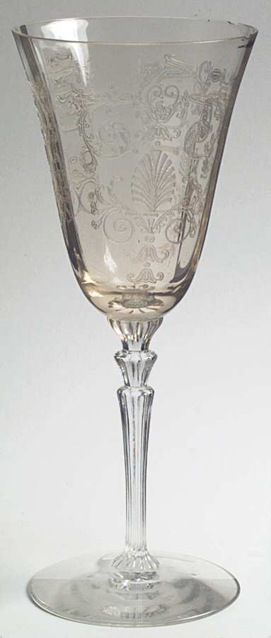 Versailles Topaz (No Trim) Water Goblet by Fostoria-1