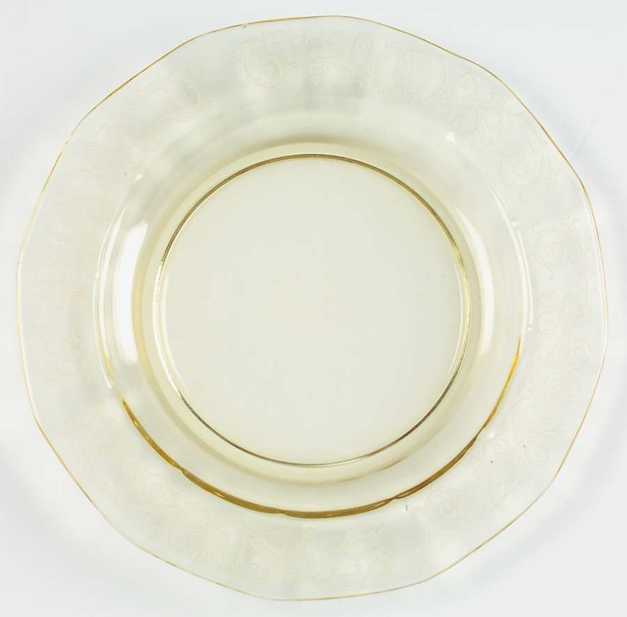 Versailles Topaz (No Trim) Bread & Butter Plate by Fostoria-1
