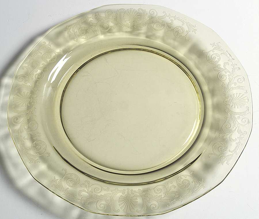 Versailles Topaz (No Trim) Dinner Plate by Fostoria-1