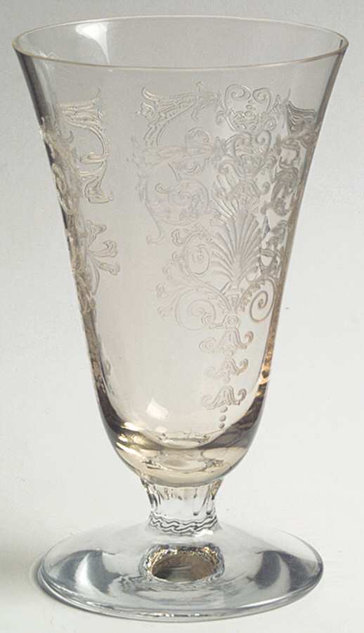 Versailles Topaz (No Trim) 9 Oz Footed Tumbler by Fostoria-1