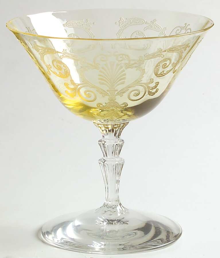 Versailles Topaz (No Trim) Low Sherbet by Fostoria-1