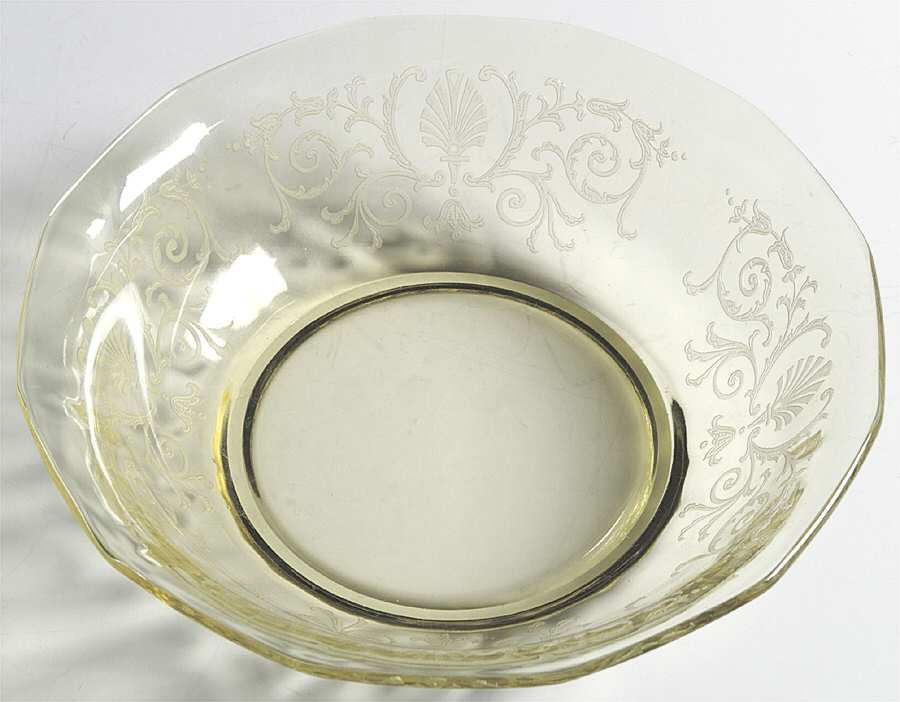 Versailles Topaz (No Trim) Coupe Soup Bowl by Fostoria-1