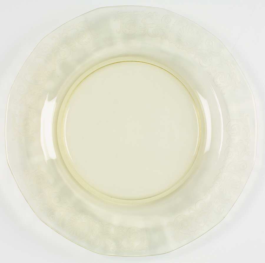 Versailles Topaz (No Trim) Luncheon Plate by Fostoria-1