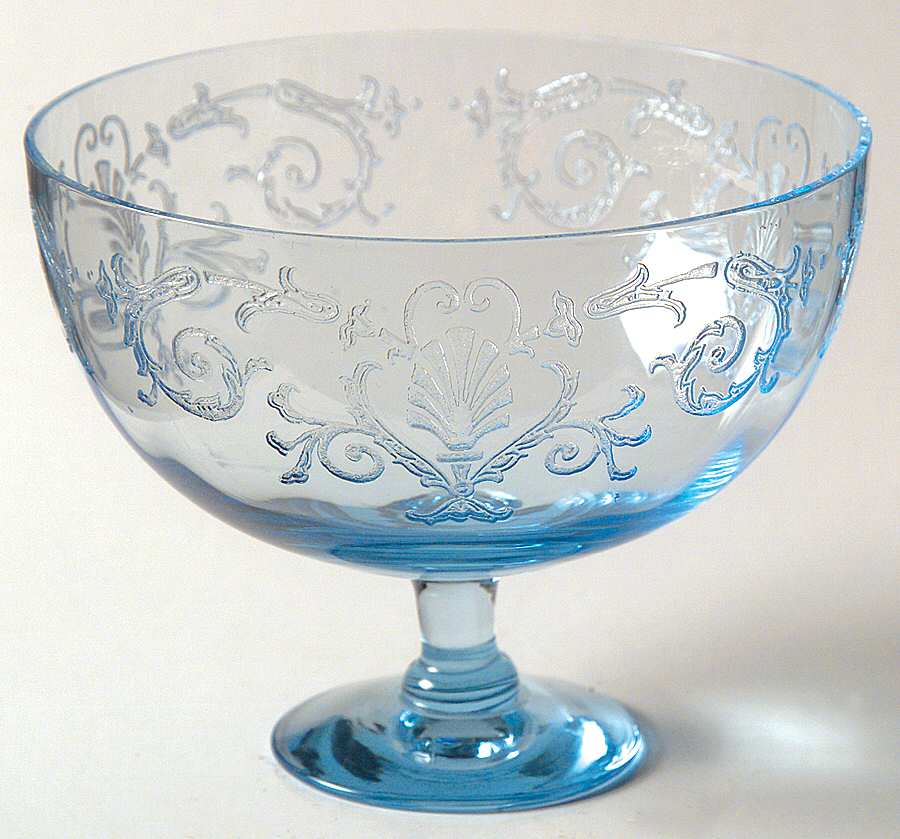 Versailles Blue (No Trim) Liner for Grapefruit by Fostoria-1