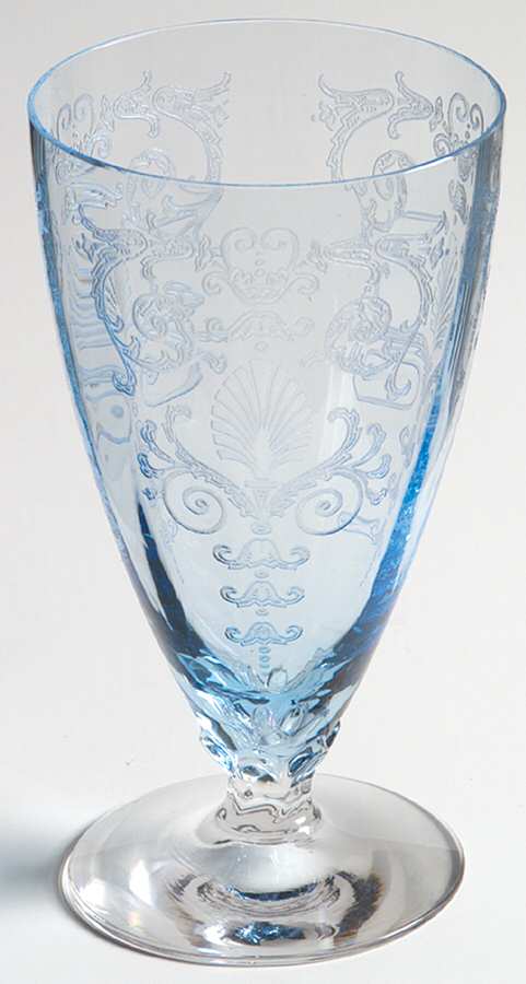 Versailles Blue (No Trim) Iced Tea by Fostoria-1