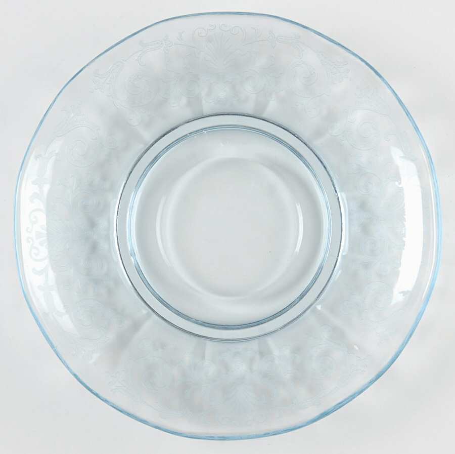 Versailles Blue (No Trim) Saucer Only by Fostoria-1