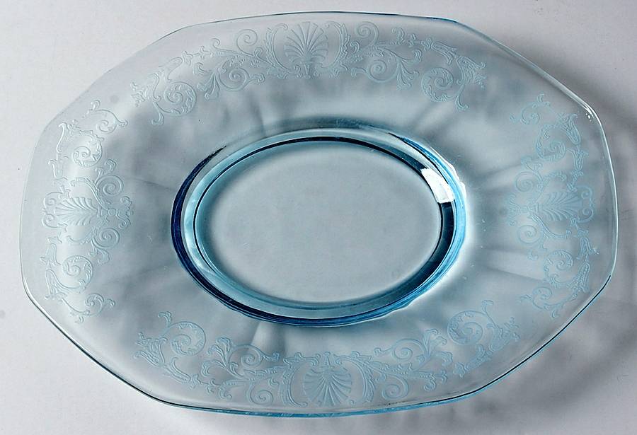 Versailles Blue (No Trim) Sauce Boat, Underplate Only by Fostoria-1
