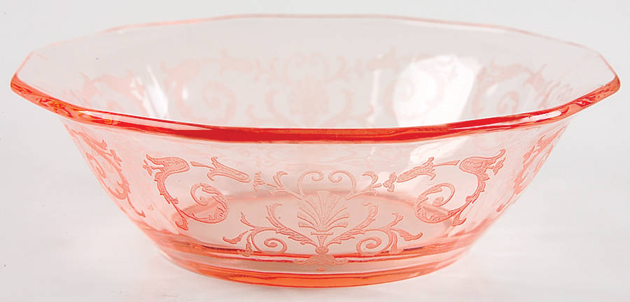 Versailles Pink Cereal Bowl by Fostoria-1