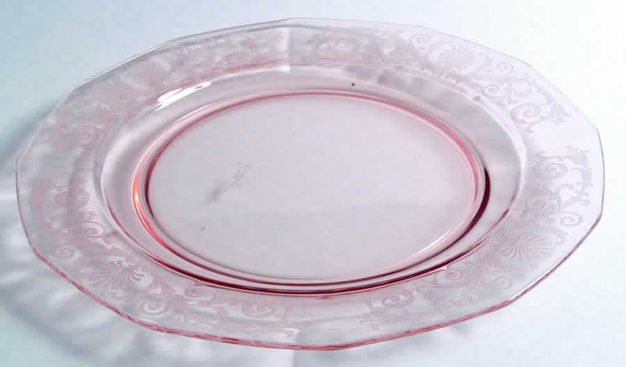Versailles Pink Large Dinner Plate by Fostoria-1
