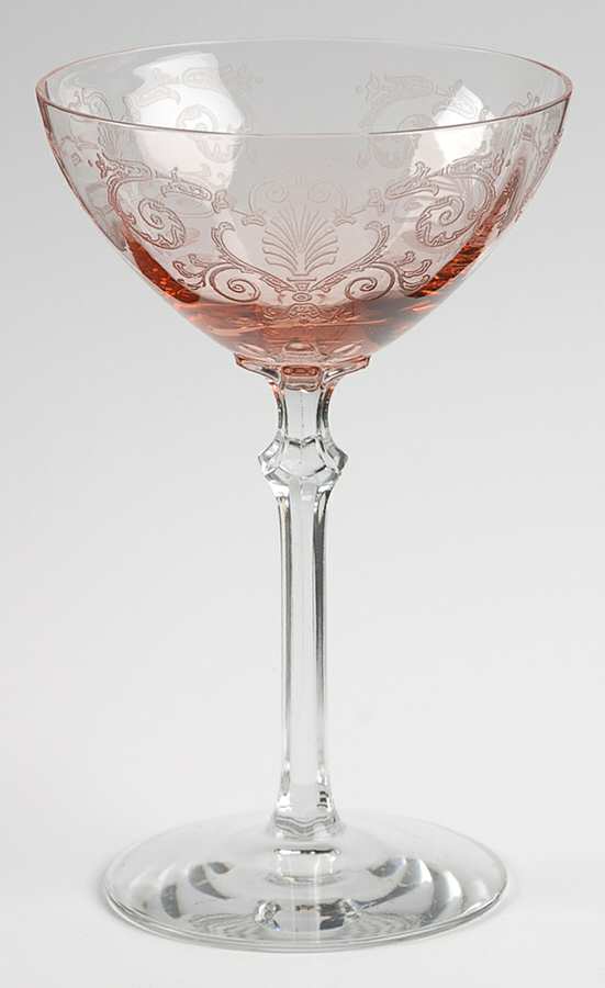 Versailles Pink Champagne/Tall Sherbet by Fostoria-1