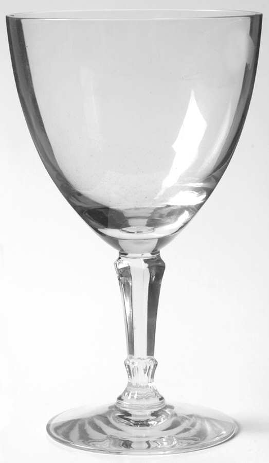 Vesper Clear Water Goblet by Fostoria-1