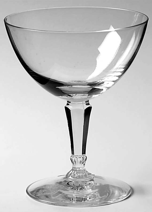 Vesper Clear Champagne/Tall Sherbet by Fostoria-1
