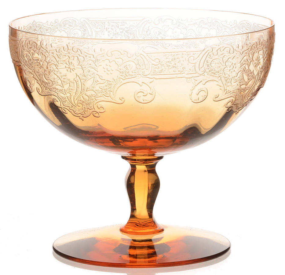Vesper Amber Grapefruit No Liner by Fostoria-1