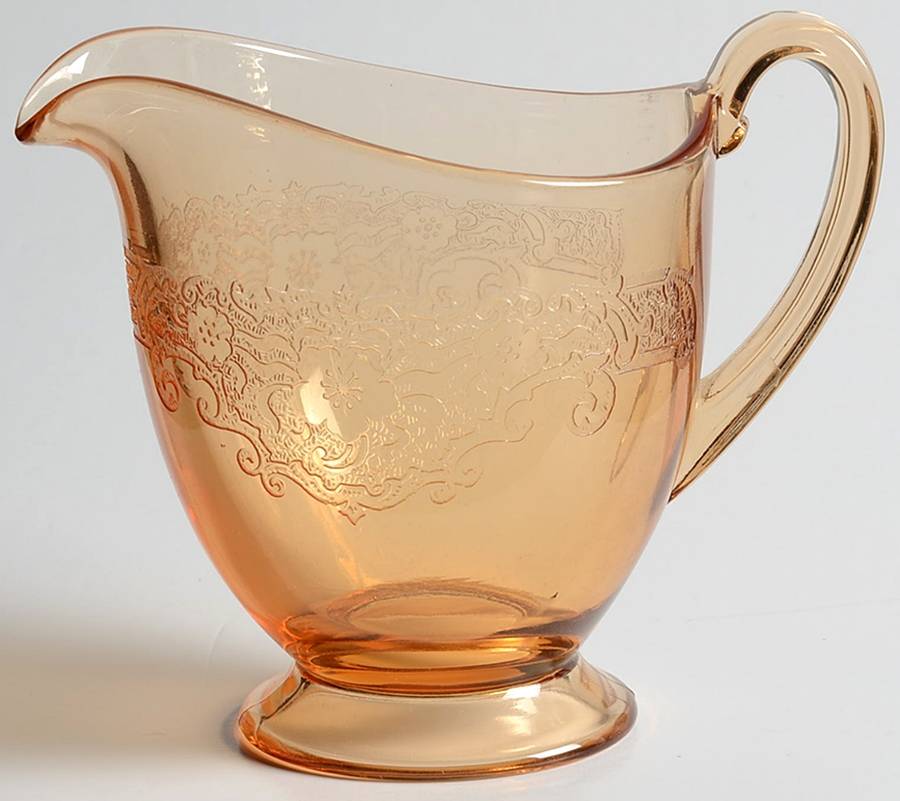 Vesper Amber Creamer by Fostoria-1