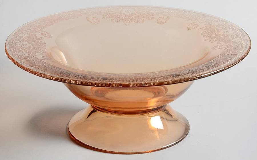 Vesper Amber Grapefruit by Fostoria-1