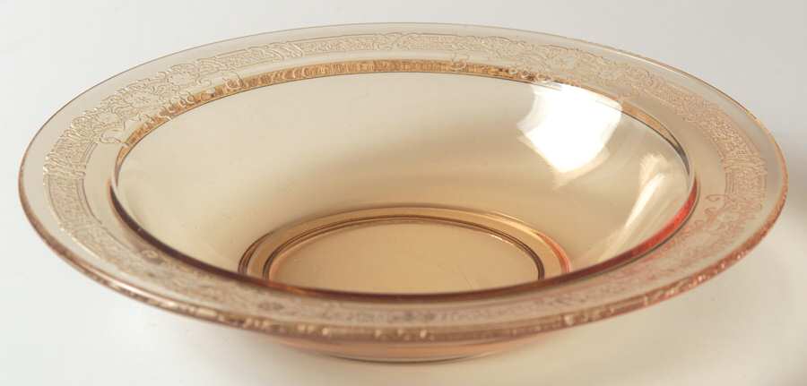 Vesper Amber Small Fruit Dessert Bowl by Fostoria-1