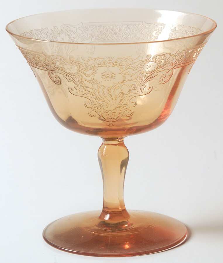 Vesper Amber Low Sherbet by Fostoria-1