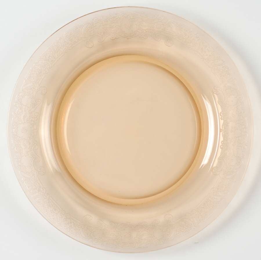 Vesper Amber 7" Salad Plate by Fostoria-1