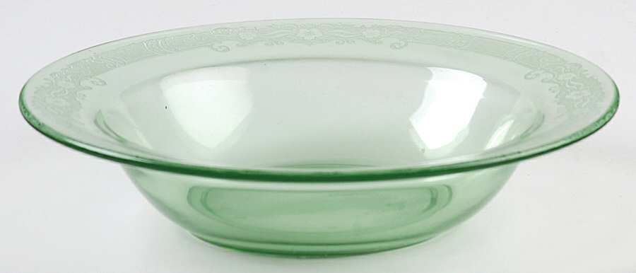 Vesper Green Cereal Bowl by Fostoria-1