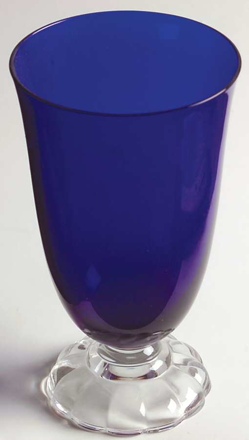 Victorian Blue (Cobalt Regal Blue) Iced Tea by Fostoria-1