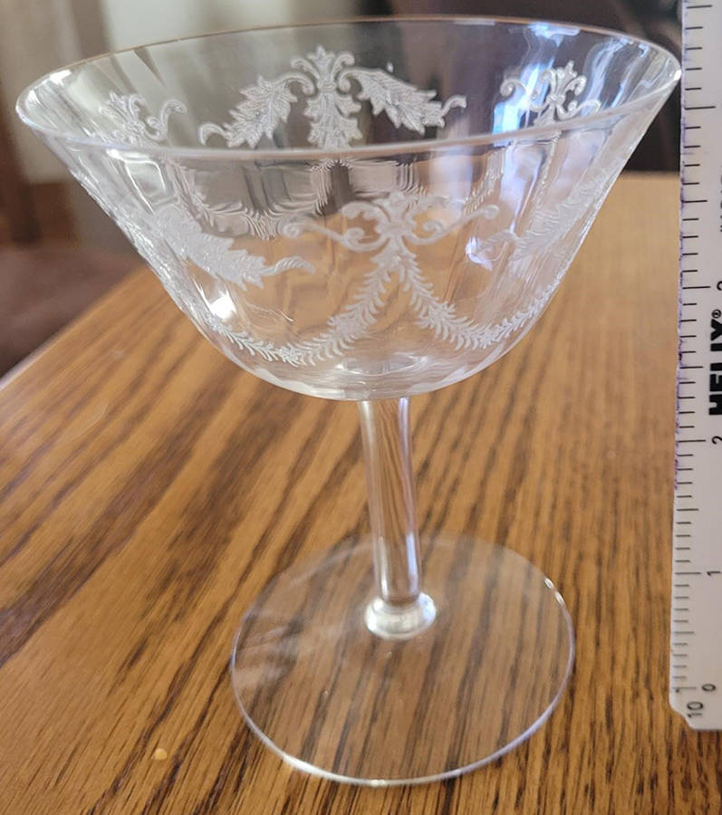Victory Champagne/Tall Sherbet by Fostoria-1