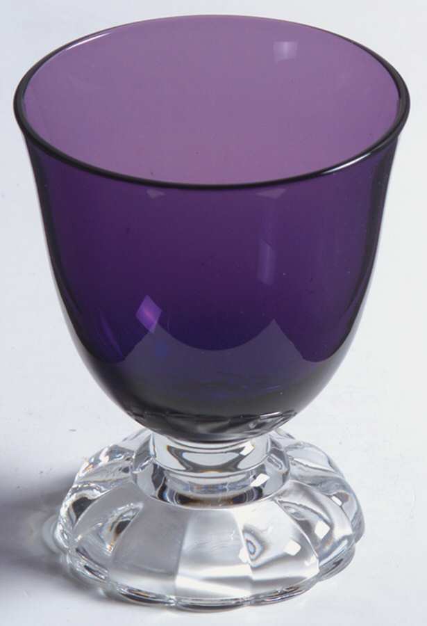 Victorian Amethyst (Burgundy) Oyster or Fruit Cocktail by Fostoria-1
