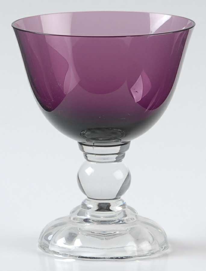 Victorian Amethyst (Burgundy) Liquor Cocktail by Fostoria-1