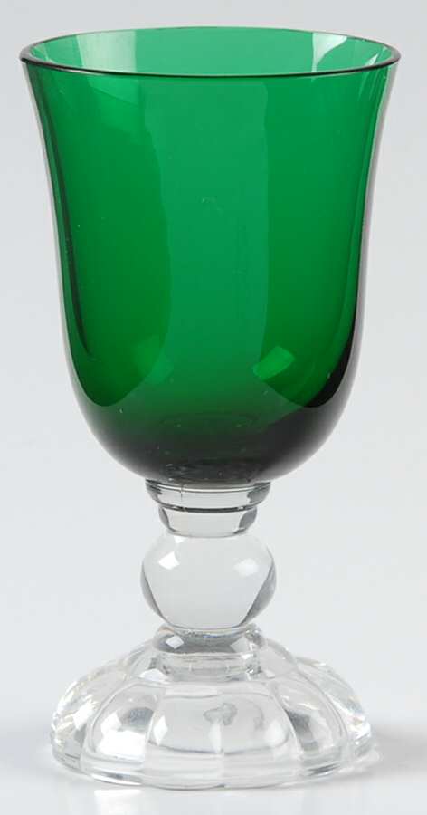 Victorian Green (Empire Green) Sherry Glass by Fostoria-1