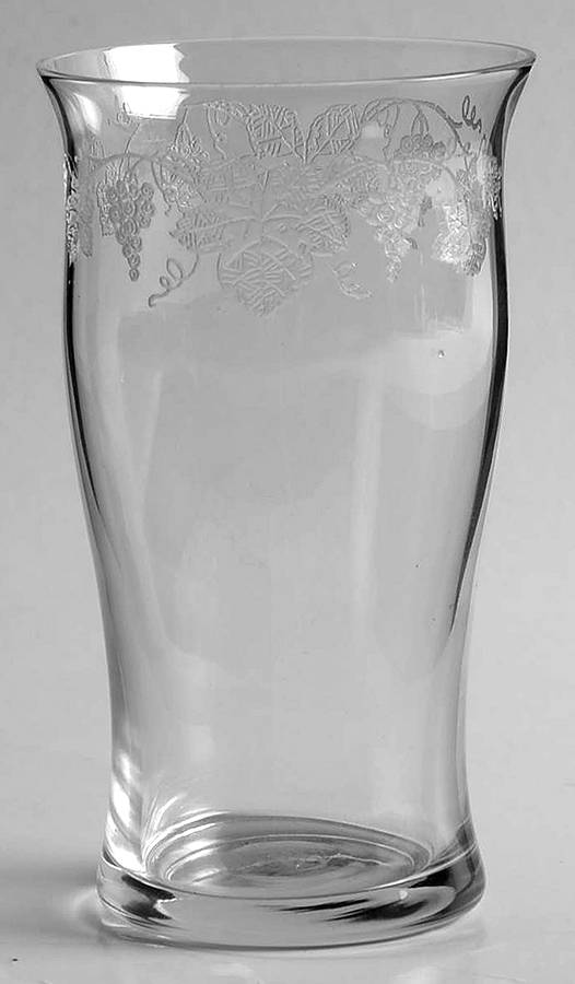 Vintage (Etched) 4 Oz Flat Tumbler by Fostoria-1