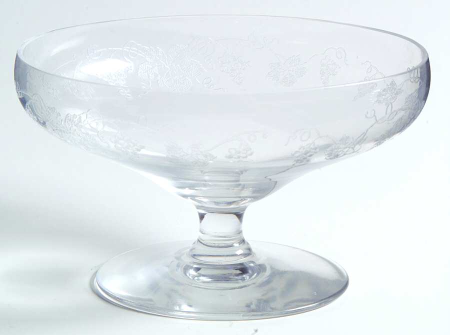 Vintage (Etched) Footed Dessert by Fostoria-1