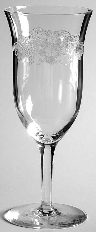 Vintage (Etched) Fluted Champagne by Fostoria-1