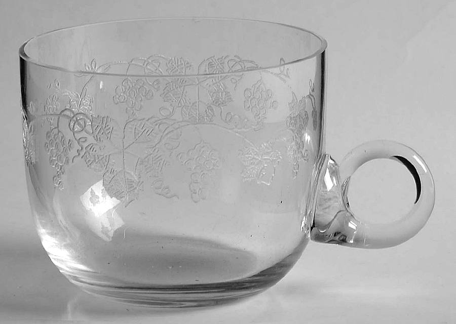 Vintage (Etched) Punch Cup by Fostoria-1